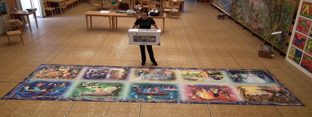 Fantázia: Erika Pinke zložila najväčšie puzzle na svete s 54-tisíc dielikmi!