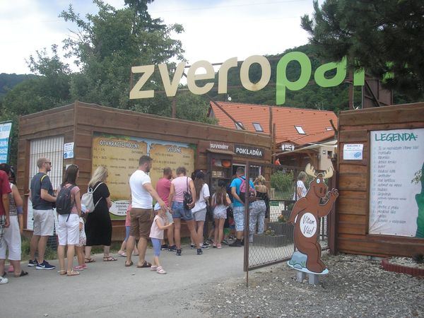 Zveropark v Revištskom Podzámčí neďaleko Žarnovice - FOTO