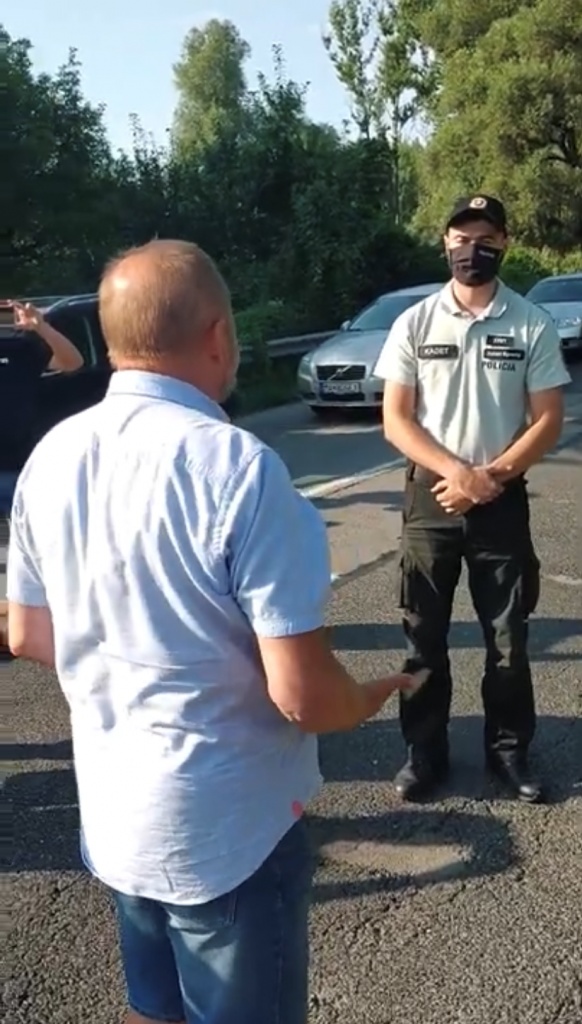 Harabín slovenským policajtom: Čo robíte na území iného štátu?! (video)