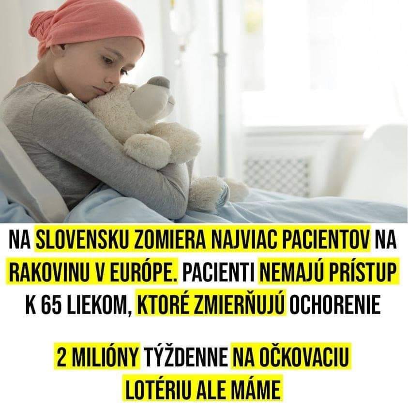 Jana PIFFLOVÁ ŠPANKOVÁ: Peniaze z odvodov onkologických pacientov patria aj im, nielen výhercom v lotérii