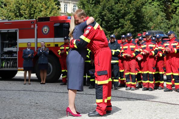 Prezidentka Zuzana Čaputová: Slovenskí hasiči sa stali symbolom profesionality a šľachetnosti