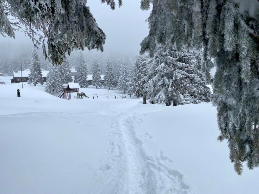 Smrekovica: Sneh, sneh a kopec snehu