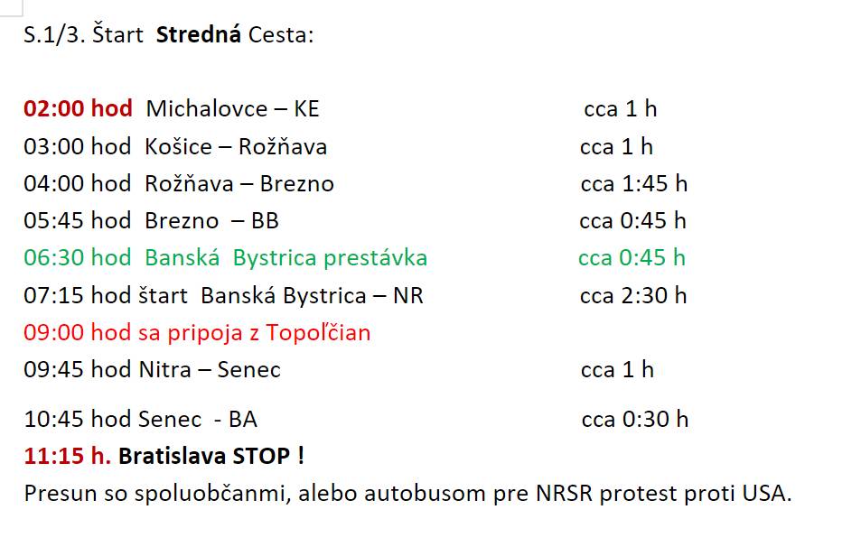 Slovenské „spanilé jazdy“ budú mať dnes až štyri trasy. Koľko Slovákov príde podporiť veľký protest? Nebudeme sa pred Európou a svetom hanbiť? (VIDEO)