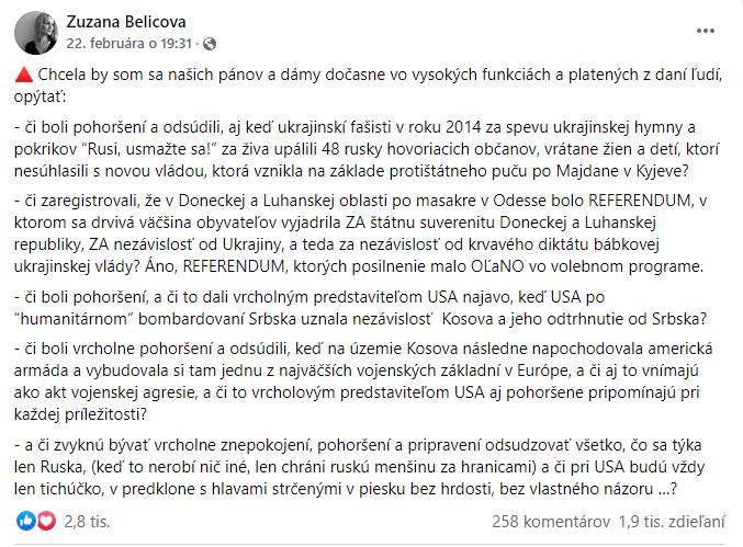 Tvrdé otázky Zuzany Belicovej, sestry Igora Matoviča, našim vládnym politikom. „Boli ste pohoršení a znepokojení keď...?“ TOTO ich ale zabolí!
