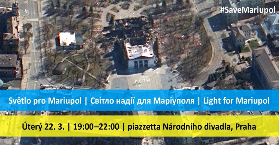 Dnes v Nitre: Pred Starým divadlom zapálime Svetlo pre Mariupol