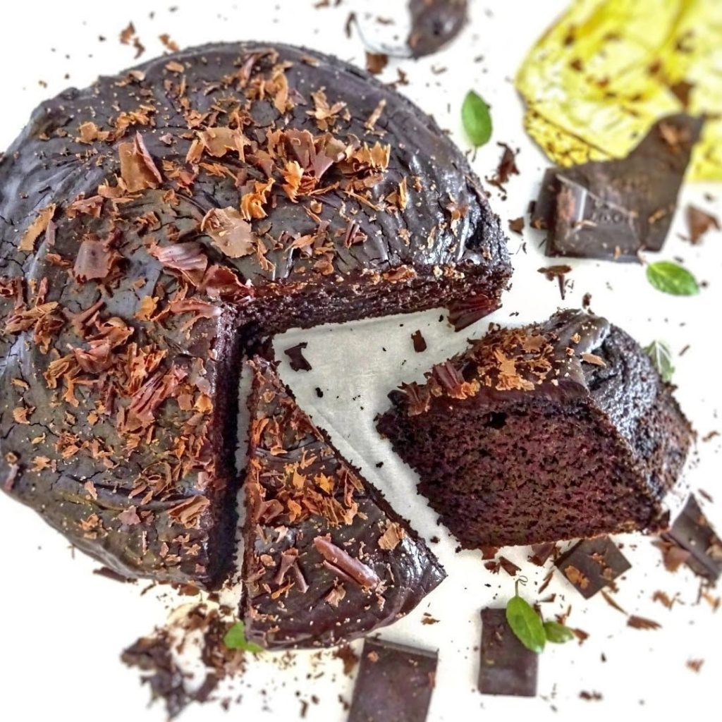 Makovo - čokoládový koláč na zdravé jarné maškrtenie