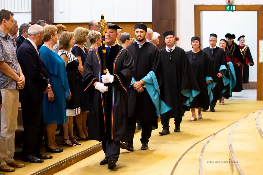 Promócie absolventov Univerzity tretieho veku pri UKF v Nitre