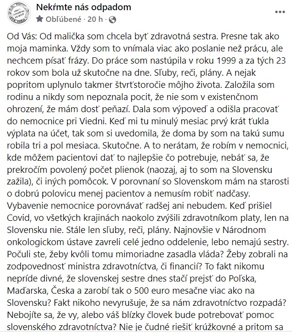 Quo vadis slovenské zdravotníctvo? Quo vadis Slovensko?