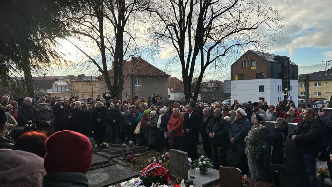 Spomienkové stretnutie pri hrobe gen. Milana Lučanského (foto)