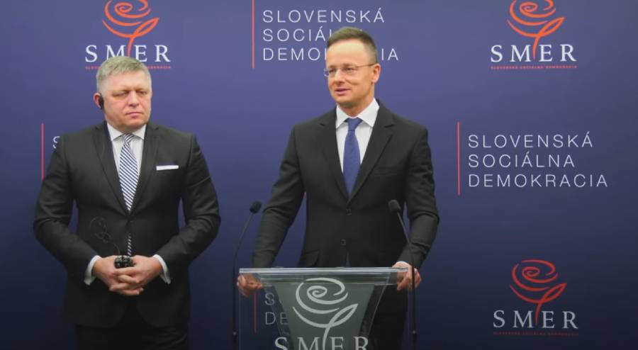 Maďarský minister Péter Szijjártó o Ficovi: Veľmi si zaslúži úctu Maďarska