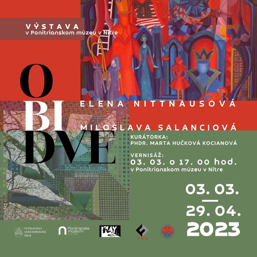 V rozhovore OBIDVE: V Nitre vystavujú výtvarníčky Elena Nittnausová a Miloslava Salanciová
