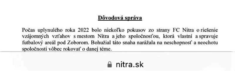 FC Nitra a Nitrianska investičná. Zasiahnu do podivných finančných machinácií orgány činné v trestnom konaní? (VIDEO)