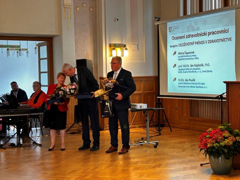 NSK udelil ocenenia Zdravotník roka a Starostlivý anjel